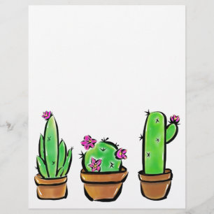 Ilustração Cactus Trio
