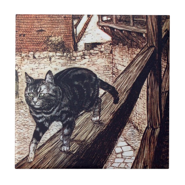 Ilustração Castle Cat Rackham (Frente)