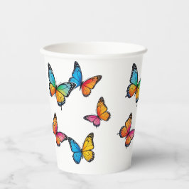 Ilustração Colorida da Borboleta