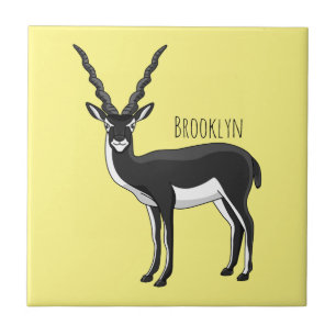 Ilustração de antílope Blackbuck