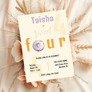 Ilustração de Aquarela com Rosquinha de borrifada 