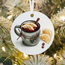 ilustração de aquarela digital de um inverno aconc