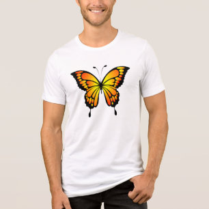Ilustração de Borboleta Amarela Vermelha Inseto-20