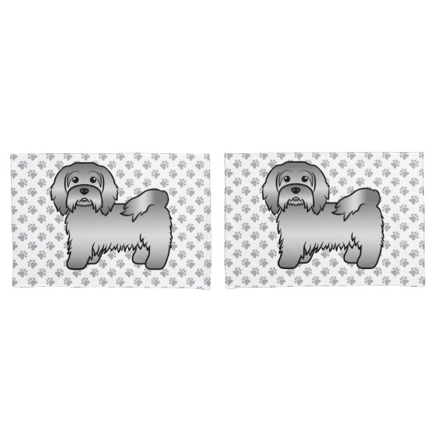 Ilustração de Cachorro de Desenho Animado Fofo Hav (Frente - conjunto)