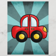 Ilustração de Carro Clássico Vintage