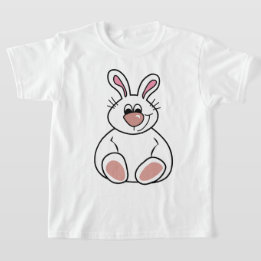 Ilustração de Coelho Fofo | Camiseta Infantil de A