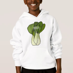 Ilustração de desenho animado Bok choy