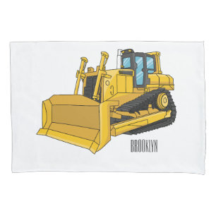 Ilustração de desenho animado Bulldozer