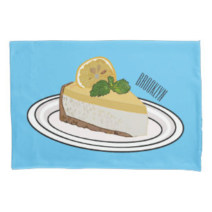Ilustração de desenho animado com queijo limão
