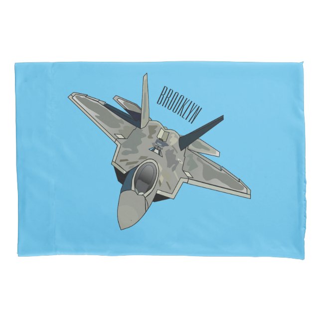Ilustração de desenho animado de aeronaves de comb (Frente)