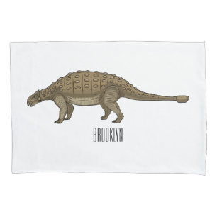 Ilustração de desenho animado de Ankylosaurus