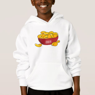 Ilustração de desenho animado de batata chips