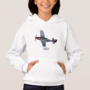 Ilustração de desenho animado de bombardeiro