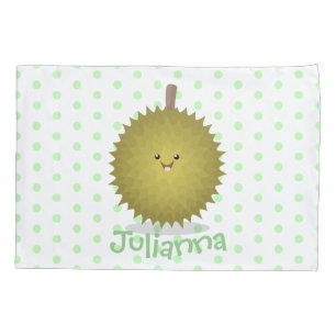 Ilustração de desenho animado de duriano feliz