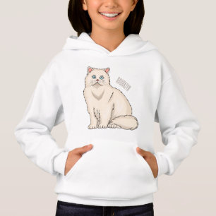 Ilustração de desenho animado de gato persa