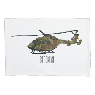 Ilustração de desenho animado de helicóptero do ex