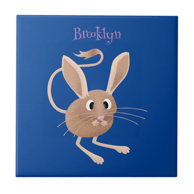 Ilustração de desenho animado de jerboa, de orelha (Frente)