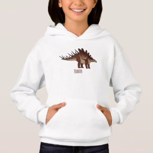 Ilustração de desenho animado de Kentrosaurus