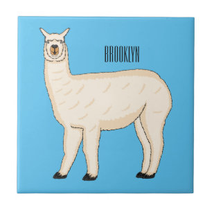 Ilustração de desenho animado de Llama