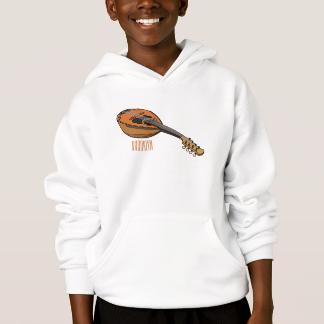 Ilustração de desenho animado de Mandolin (Frente)