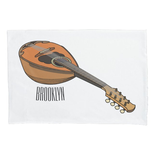 Ilustração de desenho animado de Mandolin (Frente)
