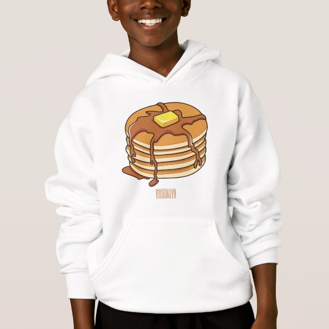 Ilustração de desenho animado de Pancake (Frente)