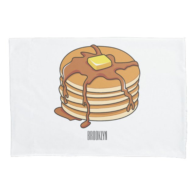 Ilustração de desenho animado de Pancake (Frente)