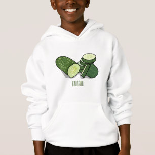 Ilustração de desenho animado de pepino