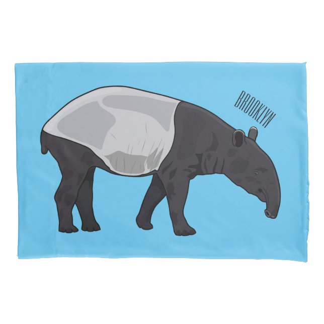 Ilustração de desenho animado de Tapir (Frente)