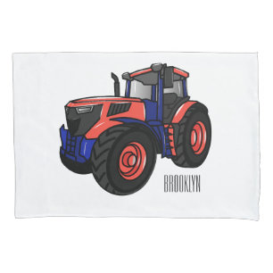 Ilustração de desenho animado de trator