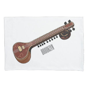 Ilustração de desenho animado de violão