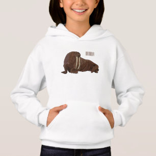 Ilustração de desenho animado de Walrus