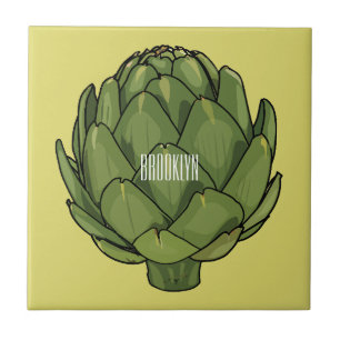 Ilustração de desenho animado do Artichoke