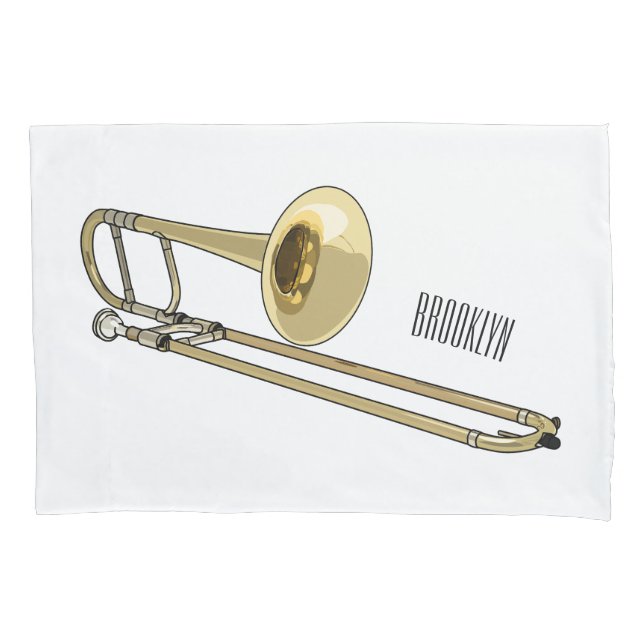 Ilustração de desenho animado Trombone (Frente)