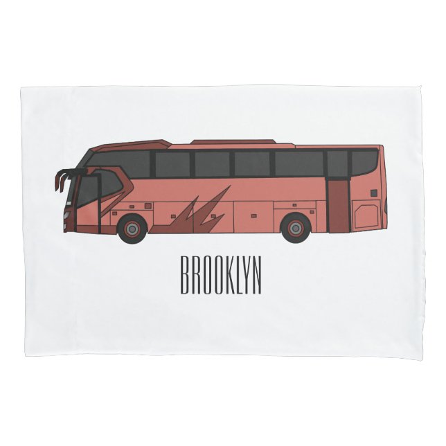 Ilustração de desenho de barramento (Frente)