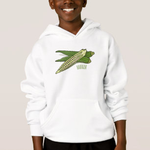 Ilustração de desenho de Okra