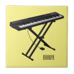 Ilustração de desenho de piano de teclado<br><div class="desc">Ilustração de desenho de piano de teclado</div>