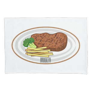 Ilustração de desenho em bife
