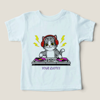 Ilustração de DJ Gato Desenho Animado - Amante de