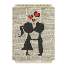 Ilustração de Eu te amo sobre uma página de dicion