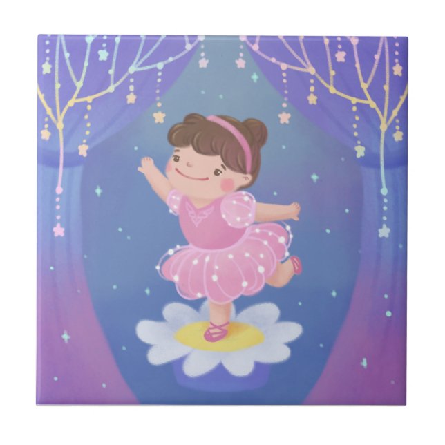 Ilustração de Fantasia do Sonho da Bailarina (Frente)