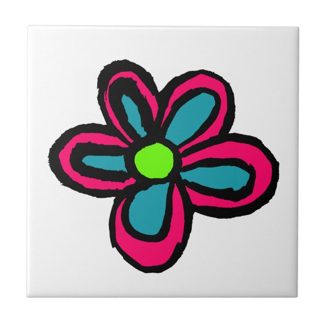 Ilustração de flor (Frente)