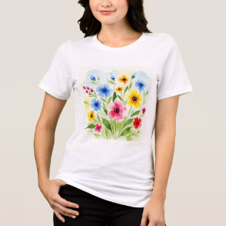 Ilustração de flor em aquarela