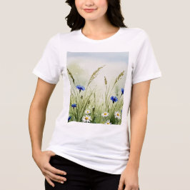 Ilustração de flores em aquarela