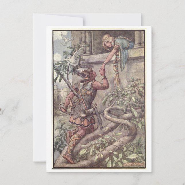 Ilustração de Frank C. Pape "O Príncipe" (Frente)