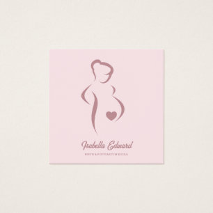 Ilustração de Identidade de Doula de Maternidade R