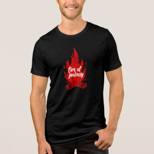 Ilustração de incêndio ciumenta