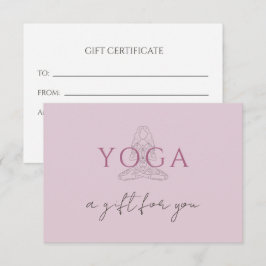 Ilustração de Instrutor de Yoga Minimalista na Pos