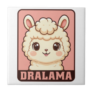 Ilustração de lhama fofa design