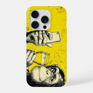 Ilustração de Macaco Engraçado Tirando Selfie – Ch